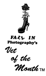 FALL IN PHOTOGRAPHY'S VET OF THE MONTH