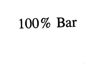 100% BAR