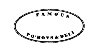 FAMOUS PO'BOYS & DELI