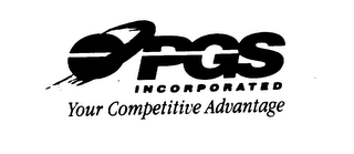 PGS INCORPORATED YOUR COMPETITIVE ADVANTAGE