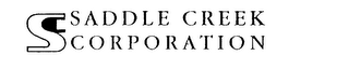 SADDLE CREEK CORPORATION