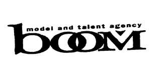 BOOM MODEL AND TALENT AGENCY