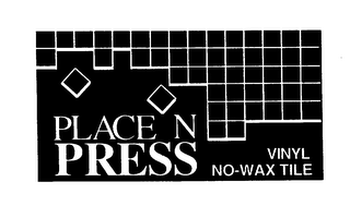 PLACE N PRESS VINYL NO-WAX TILE