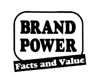 BRAND POWER FACTS AND VALUE