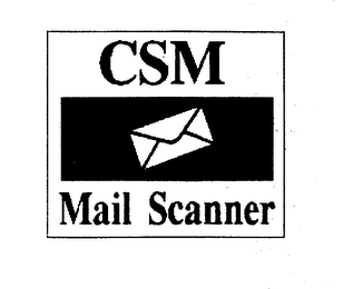 CSM MAIL SCANNER