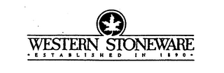 WESTERN STONEWARE ESTABLISHED IN 1890