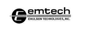 EMTECH EMULSION TECHNOLOGIES, INC.