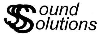 SOUND SOLUTIONS