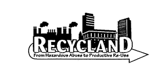 RECYCLAND FROM HAZARDOUS ABUSE TO PRODUCTIVE RE-USE