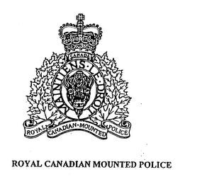 CANADA ROYAL CANADIAN MOUNTED POLICE MAINTIENS LE DROIT