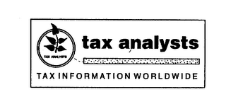 TAX ANALYSTS TAX INFORMATION WORLDWIDE