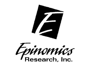 E EPINOMICS RESEARCH, INC.