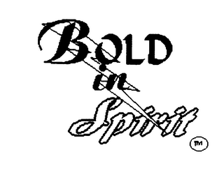 BOLD-IN-SPIRIT