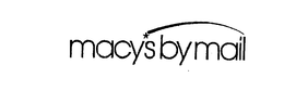 MACY'S BY MAIL trademark