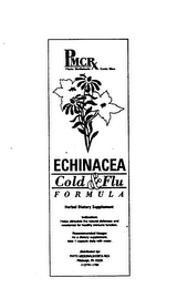 ECHINACEA COLD AND FLU FORMULA AND DESIGN