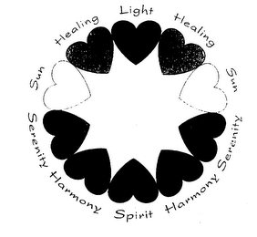 SUN HEALING LIGHT HEALING SUN SERENITY HARMONY SPIRIT HARM0NY SERENITY