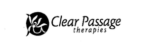 CLEAR PASSAGE THERAPIES