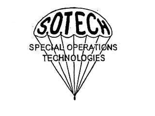 S.O.TECH SPECIAL OPERATIONS TECHNOLOGIES