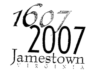 1607 2007 JAMESTOWN VIRGINIA