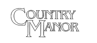 COUNTRY MANOR