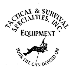 TACTICAL & SURVIVAL SPECIALTIES, INC. EQUIPMENT YOUR LIFE CAN DEPEND ON