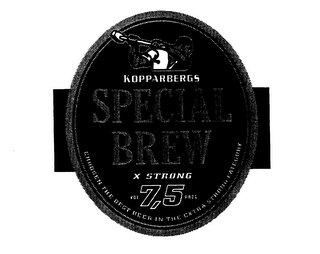 KOPPARBERGS SPECIAL BREW X-STRONG