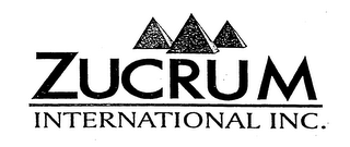 ZUCRUM INTERNATIONAL INC.