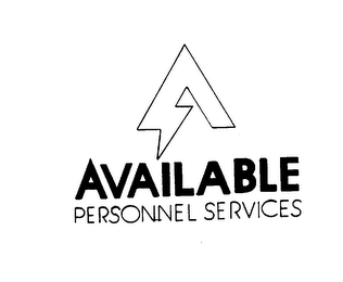 AVAILABLE PERSONNEL SERVICES