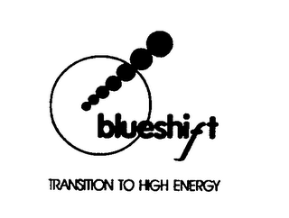 BLUESHIFT TRANSITION TO HIGH ENERGY