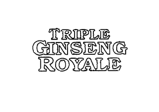 TRIPLE GINSENG ROYALE