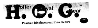 H.O.G. HOFFER OVAL GEAR POSITIVE DISPLACEMENT FLOWMETERS