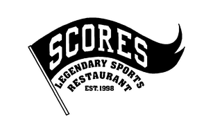 SCORES LEGENDARY SPORTS RESTAURANT EST.1998