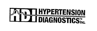 HDI HYPERTENSION DIAGNOSTICS INC.