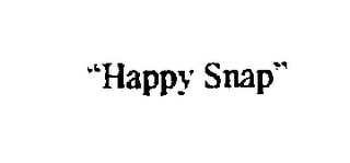 "HAPPY SNAP"