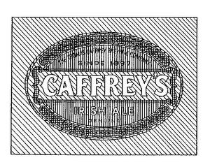 CAFFREY'S IRISH ALE GENUINE THE THOMAS CAFFREY BREWING COMPANY SINCE 1897