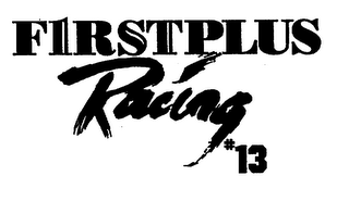 FIRSTPLUS RACING #13