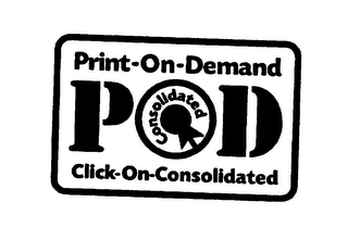 PRINT-ON-DEMAND CLICK-ON-CONSOLIDATED POD CONSOLIATED