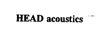 HEAD ACOUSTICS