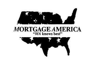 MORTGAGE AMERICA "MA KNOWS BEST"