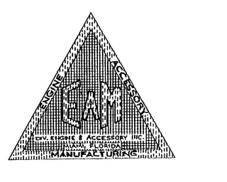 EAM ENGINE ACCESSORY MANUFACTURING DIV. ENGINE & ACCESSORY INC. MIAMI, FLORIDA