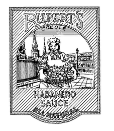 RUPERT'S CREOLE HABANERO SAUCE ALL NATURAL