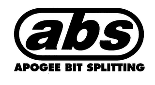 ABS APOGEE BIT SPLITTING