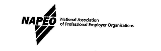 NAPEO NATIONAL ASSOCIATION OF PROFESSIONAL EMPLOYER ORGANIZATIONS