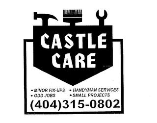 CASTLE CARE MINOR FIX-UPS ODD JOBS HANDYMAN SERVICES SMALL PROJECTS (404)315-0802