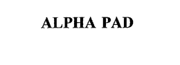 ALPHA PAD