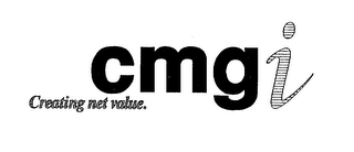 CMGI CREATING NET VALUE.