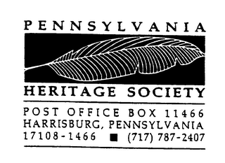 PENNSYLVANIA HERITAGE SOCIETY