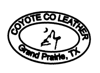 "COYOTE CO LEATHER GRAND PRAIRIE, TX