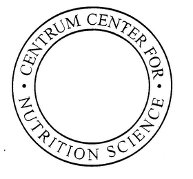 CENTRUM CENTER FOR NUTRITIONAL SCIENCE