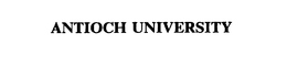 ANTIOCH UNIVERSITY